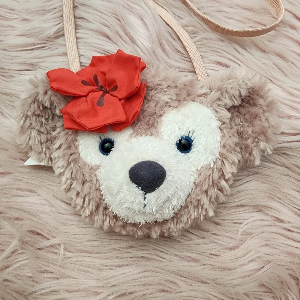 Disney Aulani Shellie May plush ID pass holder crossbody #1